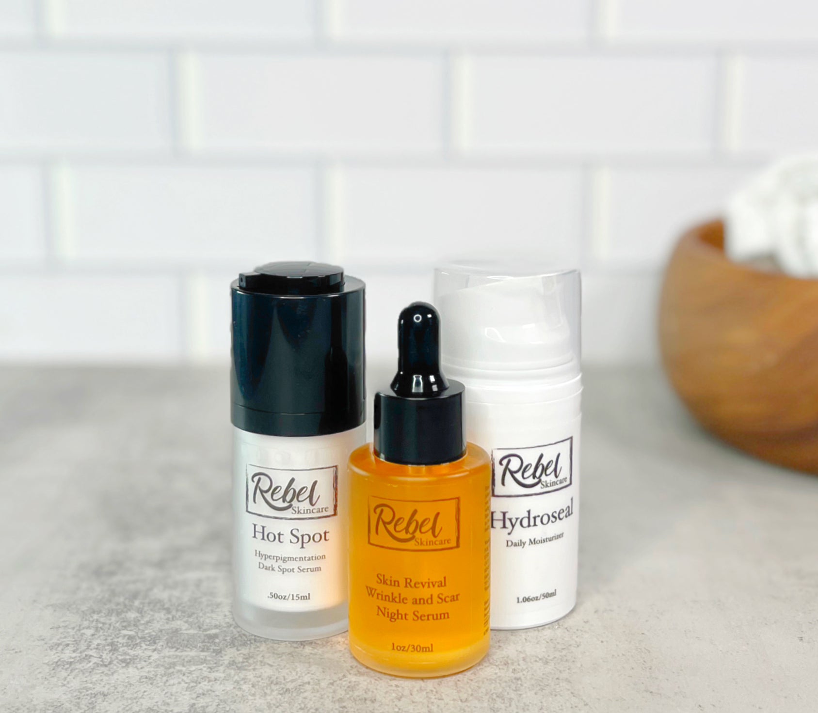 Sensitive Skin Bundle: Skin Revival, Hydroseal, Hot spot