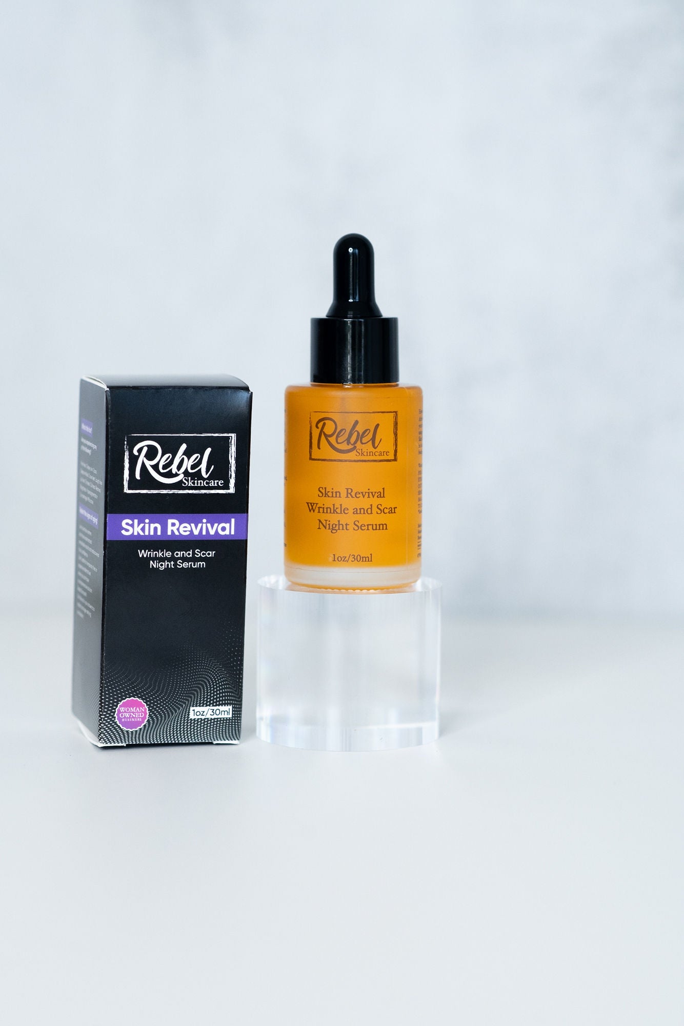 Rebel Skincare Ultimate Bundle: Daily Purify Cleanser, Exfoliating Enzyme Mask & Anti-Aging Night Serum